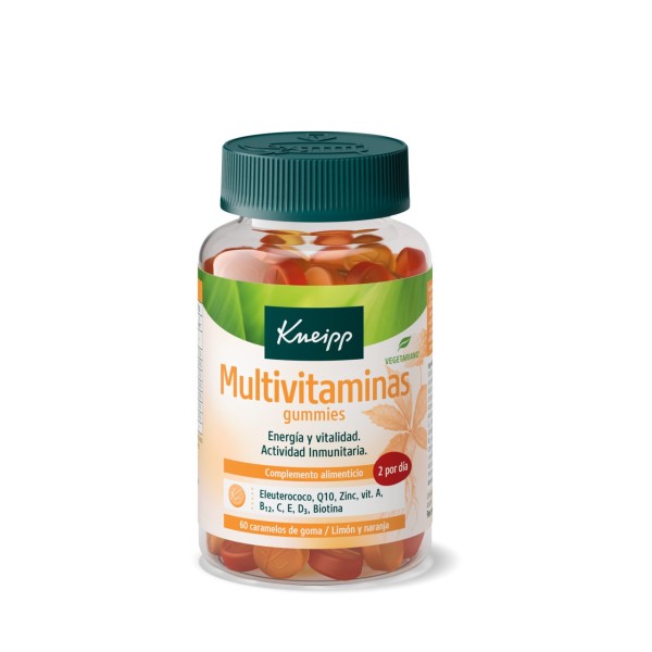 Kneipp Multivitaminas 60 Gummies Sabor Limon Y Naranja