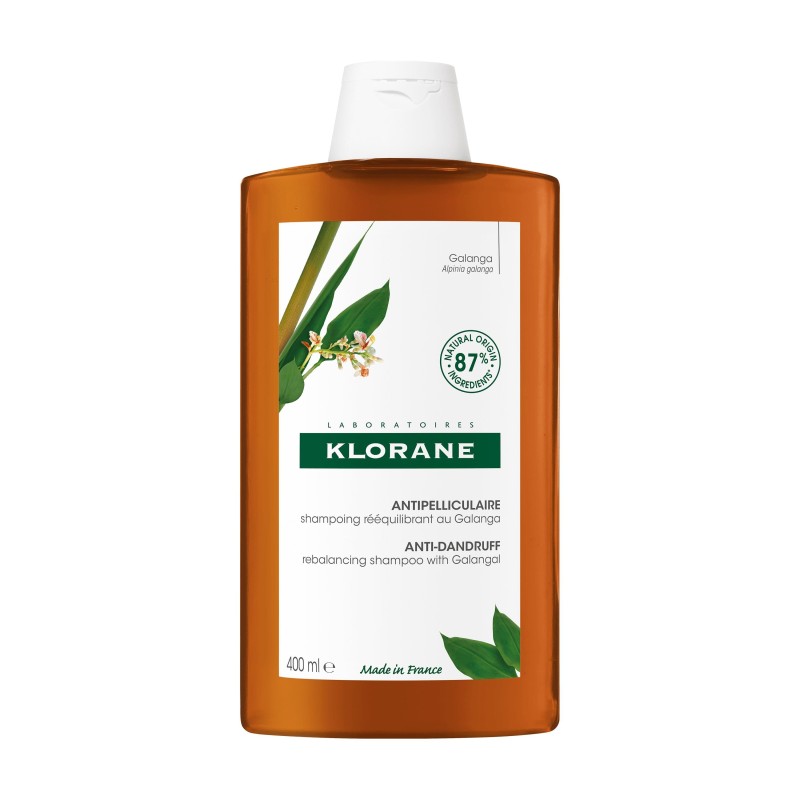 KLORANE CHAMPU REEQUILIBRANTE A LA GALANGA  1 ENVASE 400 ML