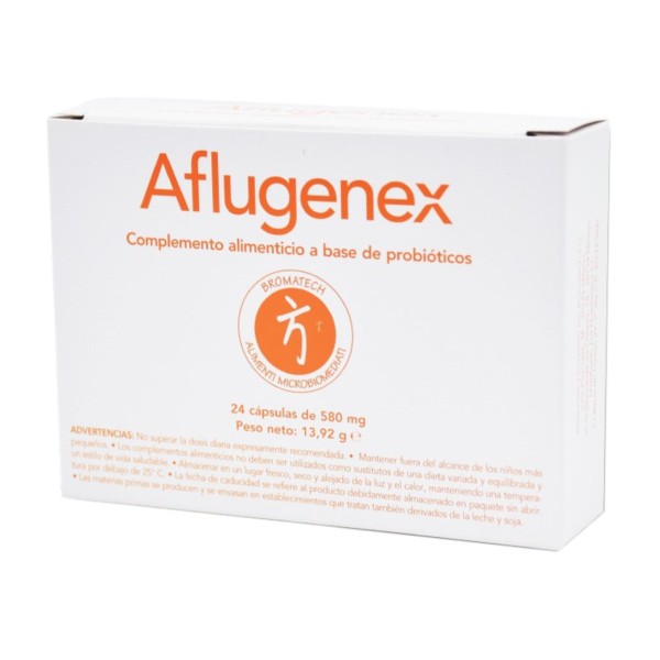 AFLUGENEX  24 CAPSULAS