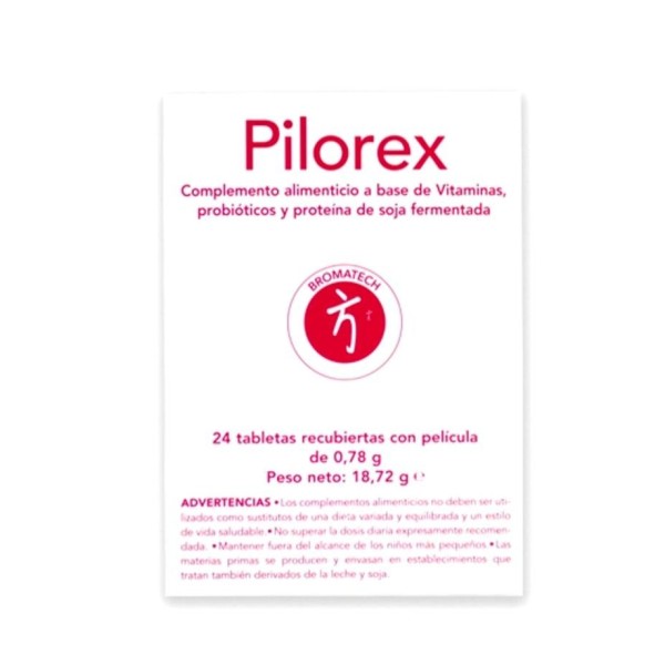 Pilorex  24 Tabletas