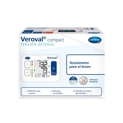 Veroval Compact Tensiómetro de Brazo – Medición precisa y cómoda
