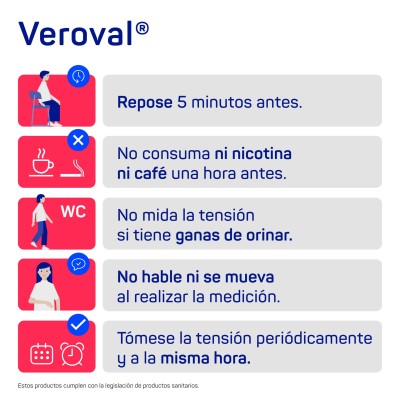 Veroval Compact Tensiómetro de Brazo – Medición precisa y cómoda