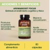 Aromaboost Focus Pranarôm | Concentración y Memoria Natural | 60 Cápsulas
