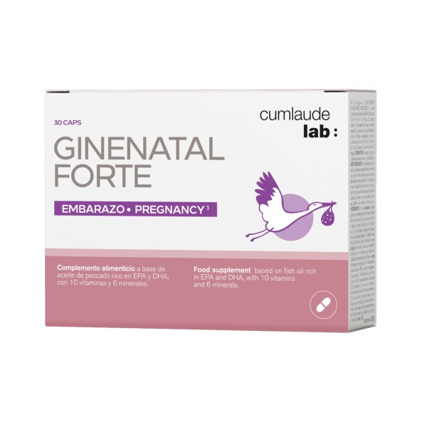 CUMLAUDE LAB: GINENATAL FORTE  30 CAPSULAS