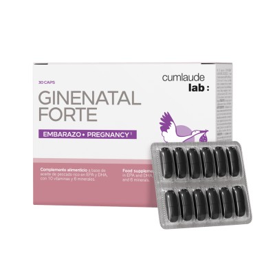 CUMLAUDE LAB: GINENATAL FORTE  30 CAPSULAS