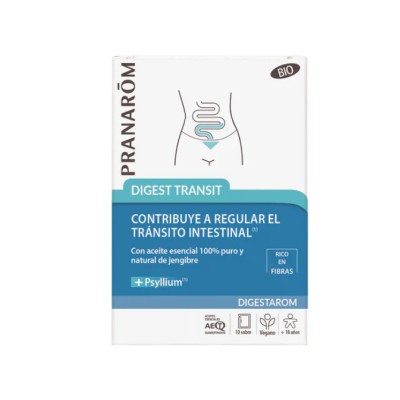 Pranarom Digest Transit 10 sobres – Tránsito intestinal natural