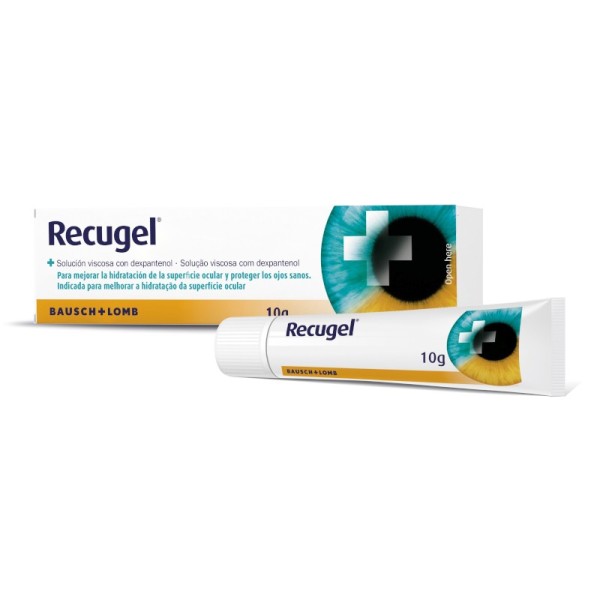 Recugel Hidratación Ocular 10g | Alivio y Protección para