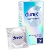 Durex Invisible Extra Fino Extra Sensitivo 12U