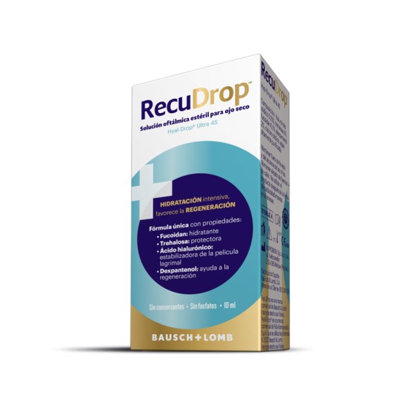 Recudrop Solución Oftálmica Ojo Seco 10 ml | Hidratación y