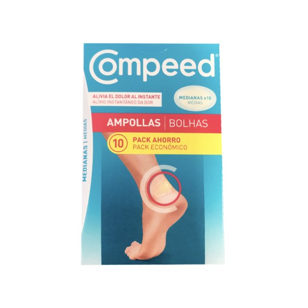 Compeed Ampollas Medianas 10 Unidades | Protección y Alivio