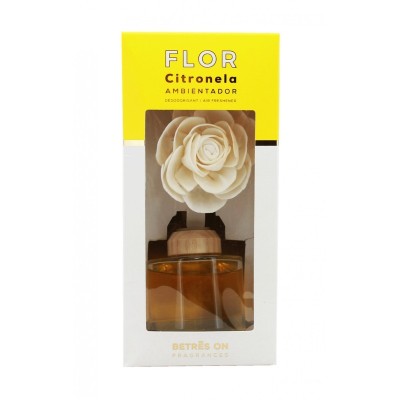 Betres On Ambientador Citronela Flor 90 ml | Aroma Fresco y Repelente Natural