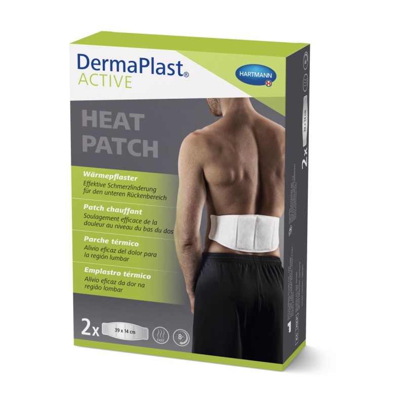 Dermaplast Active Heat Patch 2 Unidades 39 cm x 14 cm