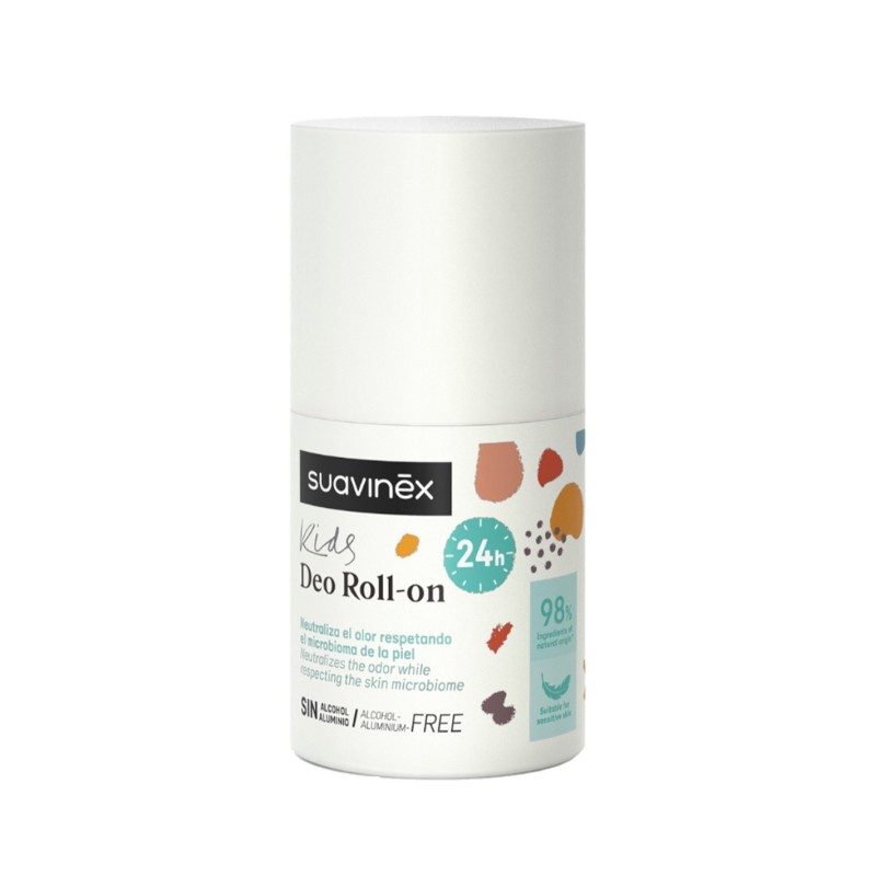 Suavinex Kids Roll-On 50 ml | Desodorante Infantil Suave y