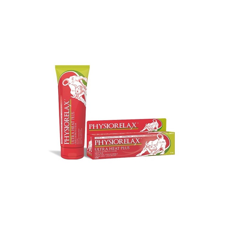 Physiorelax Ultra Heat Plus 75 ml | Crema de Masaje con