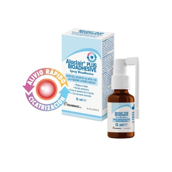 Aloclair Plus Spray 15 ml | Alivio de Aftas y Llagas Bucales