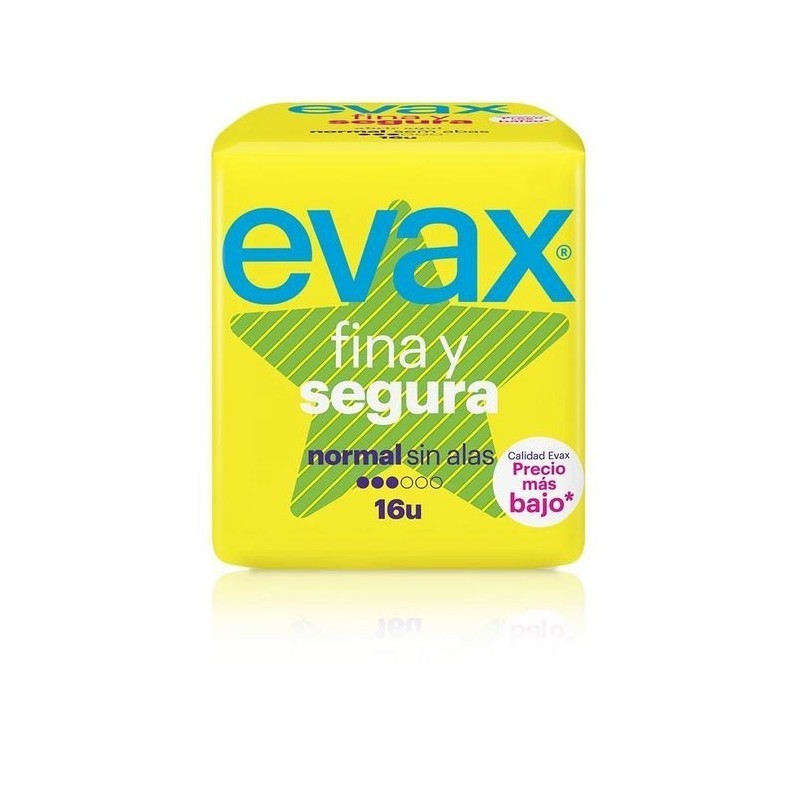 Evax Fina y Segura Normal 16 Uds | Protección Fina y