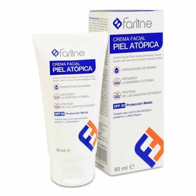 Farline Crema Facial Atópica 50 ml | Cuidado e Hidratación para Piel Sensible