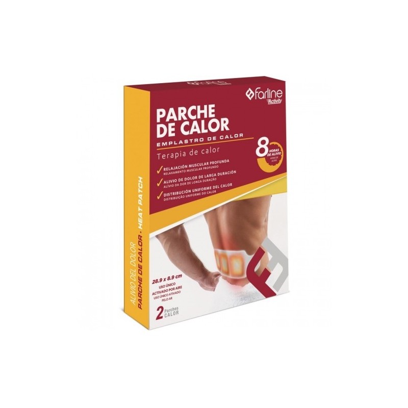 Farline Activity Parches Calor Lumbar 2 Uds | Alivio