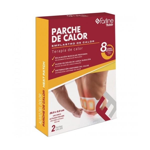 Farline Activity Parches Calor Lumbar 2 Uds | Alivio
