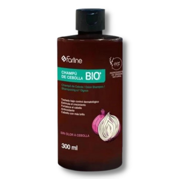 Farline Champú de Cebolla BIO 300 ml