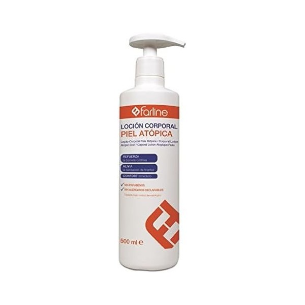Farline Loción Corporal Piel Atópica 500 ml | Hidratación