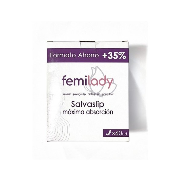 Salvaslip Femilady Pack Ahorro 60 Uds | Protección Íntima