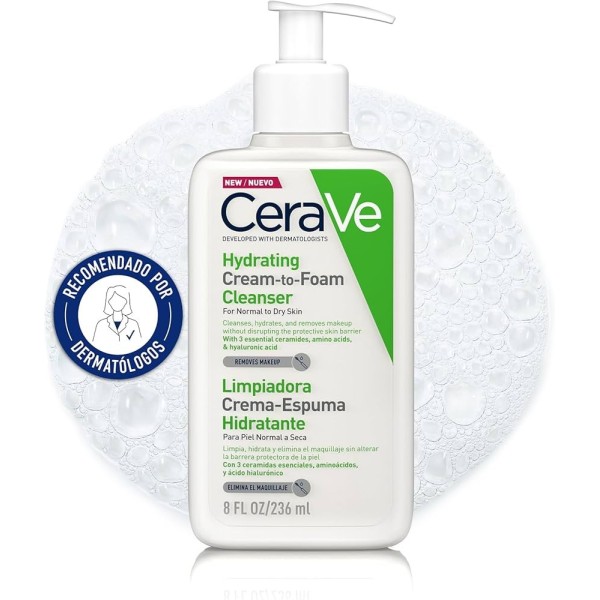 CeraVe Gel Limpiador Cream to Foam 473 ml