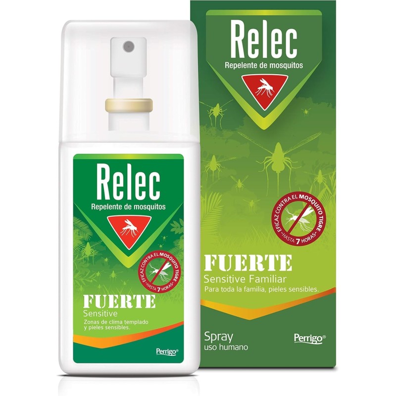 Relec Fuerte Sensitive Spray 75 ml | Repelente Mosquitos