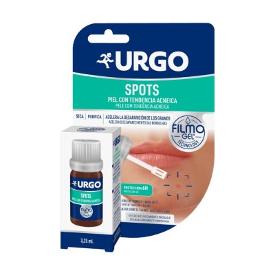 Urgo Spots Filmogel 3,25 ml | Tratamiento Localizado para Granos e Imperfecciones