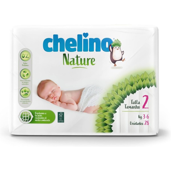 Pañal Infantil Chelino Nature Talla 2 – 28 Unidades