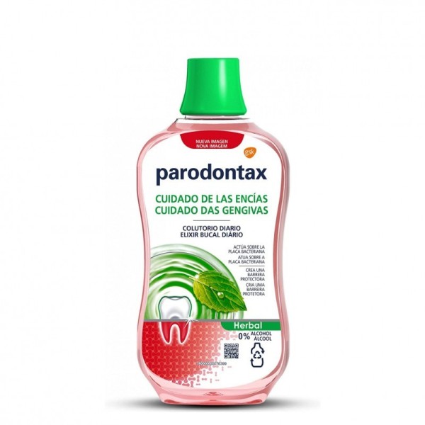 Parodontax Herbal Colutorio 500 ml | Enjuague Bucal Diario