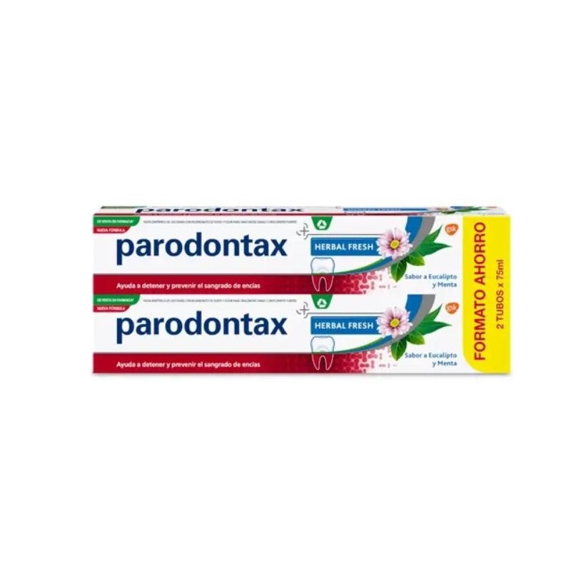 Parodontax Herbal Fresh 2 x 75 ml | Encías Sanas y Frescor