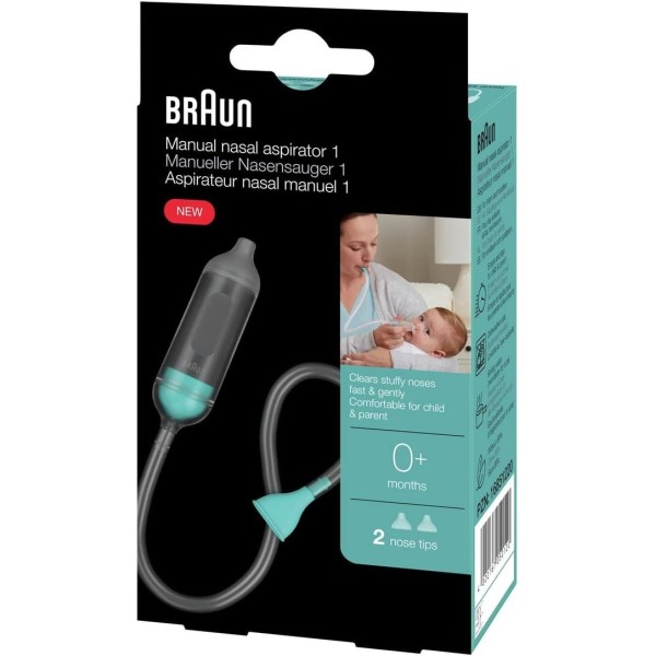 Braun Aspirador Nasal Manual – 1 Unidad