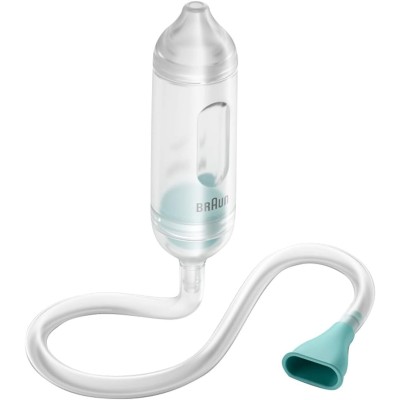 Braun Aspirador Nasal Manual | Higiene Suave y Segura para el Bebé