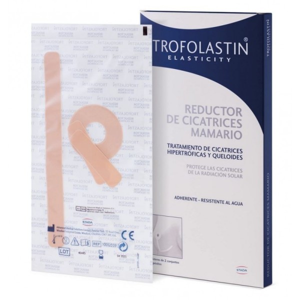 Trofolastin Reductor de Cicatrices Mamario | 3 Blísteres (6