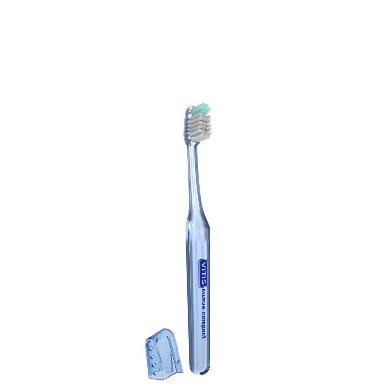 Cepillo Dental Vitis Compact Suave | Higiene Bucal para