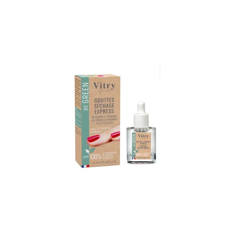 Vitry Gotas Secado Express 10 ml | Manicura Rápida y Sin