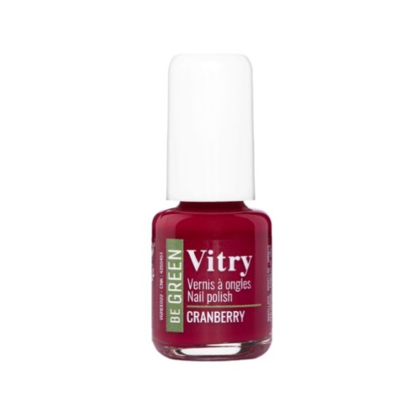 Vitry Esmalte Be Green Cranberry 8 ml | Vegano, Natural y