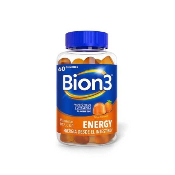 Bion3 Energy Gummy 60 Gominolas | Energía Diaria con