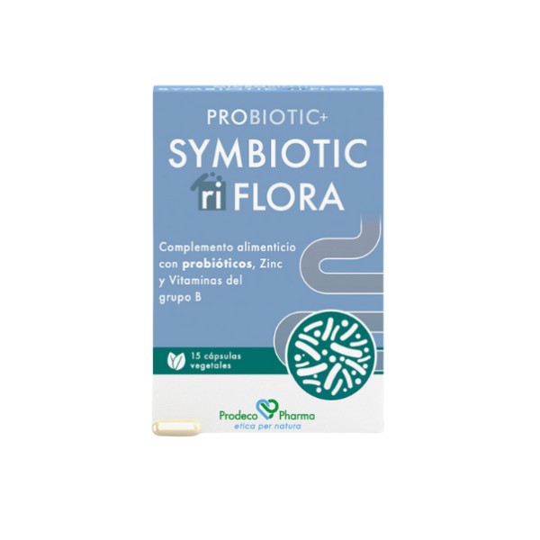 Prodeco Microbiotic+ Symbiotic RifLora – 15 Cápsulas Vegetales