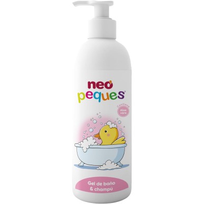Neo Peques Gel de Baño - Champú | Higiene Suave para Bebés y Niños