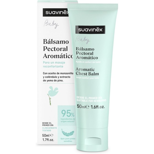 Suavinex Bálsamo Pectoral Aromático – 1 Tubo de 50 ml