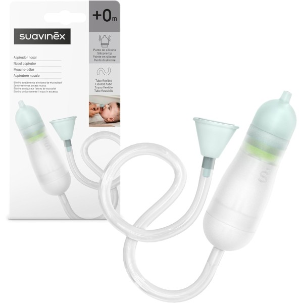 Aspirador Nasal Suavinex +0 Meses – 1 Unidad