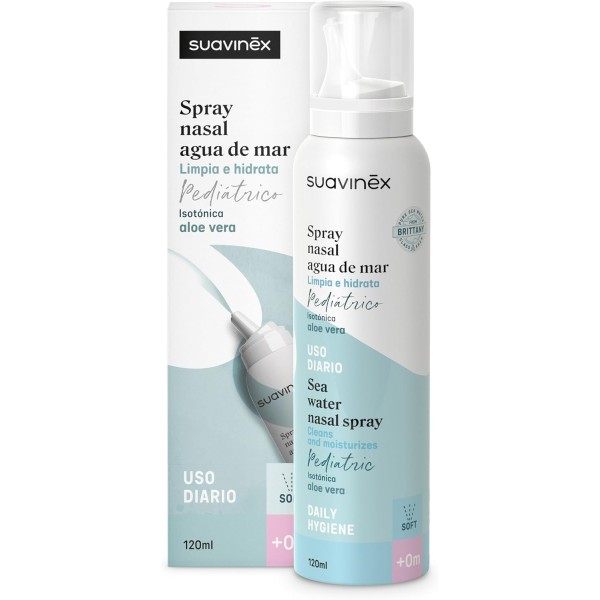Suavinex Spray Nasal Bebé 120 ml | Agua de Mar +0 Meses