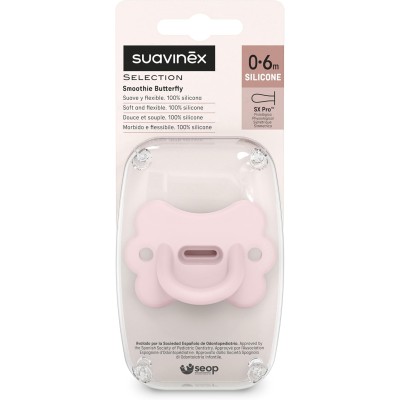 Chupete Suavinex SX Pro 0–6M Smoothie Butterfly