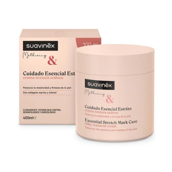 Suavinex Cuidado Esencial Estrías 400 ml | Prevención y