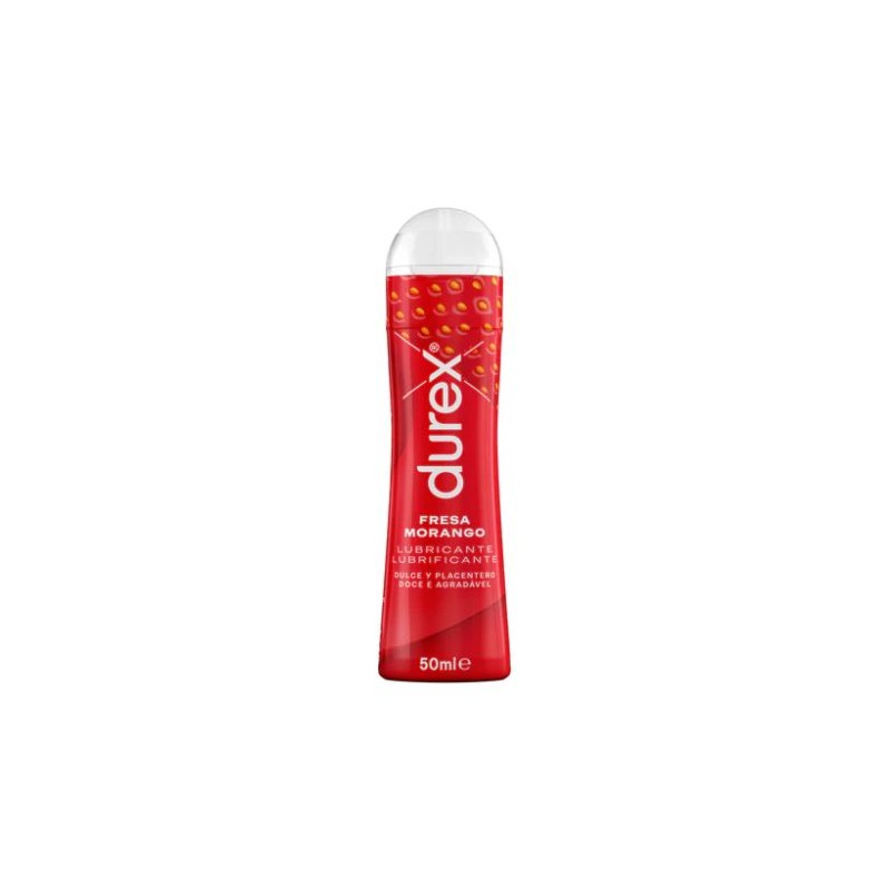 Durex Play Fresa 50 ml | Lubricante íntimo con sabor y