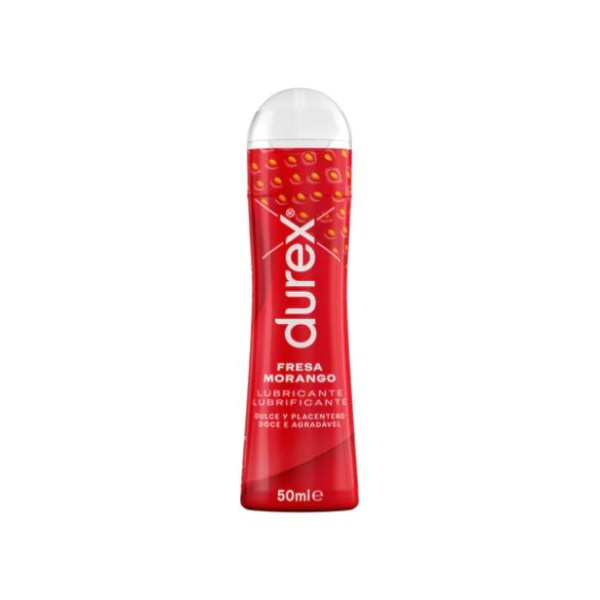 Durex Play Fresa 50 ml | Lubricante íntimo con sabor y