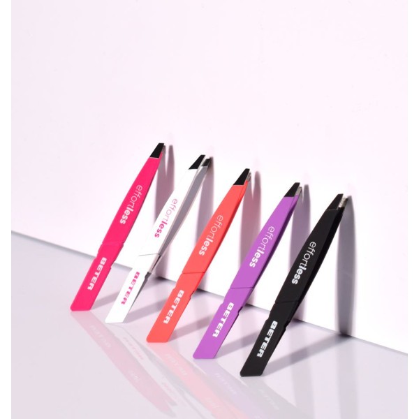 Beter Pinza de Depilar Punta Oblicua 8 cm – Effortless