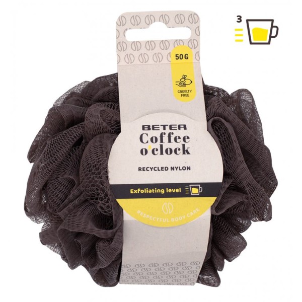 Esponja Baño Nylon Reciclado Beter Coffee O’Clock